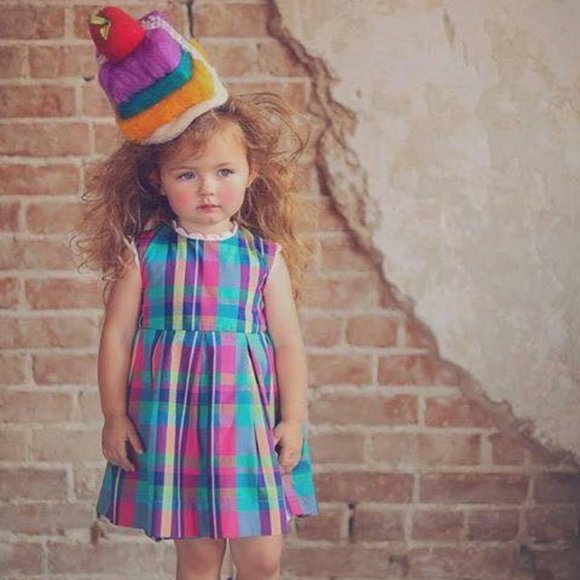 EUC Bijou Sauvage Clothier Smarty Pants Frankie Set Dress Tunic Shorts Girls 6